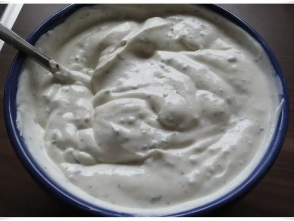 Rezept: naturgebratene Hähnchenschnitzel an Backkartoffeln mit Knobi-Dip Bild Nr. 3 naturgebratene Hähnchenschnitzel an Backkartoffeln mit Knobi-Dip - Rezept - Bild Nr. 3