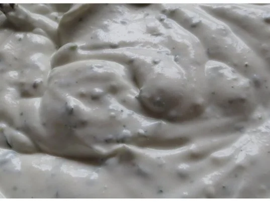 Rezept: naturgebratene Hähnchenschnitzel an Backkartoffeln mit Knobi-Dip Bild Nr. 4 naturgebratene Hähnchenschnitzel an Backkartoffeln mit Knobi-Dip - Rezept - Bild Nr. 4