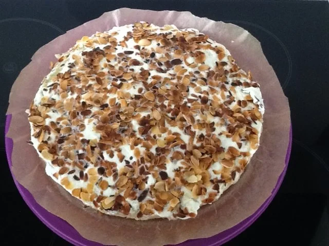 Apfel-Sahnetorte - Rezept