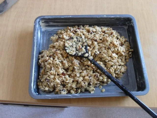 Erdnuss-Rosinen-Riegel - Rezept - Bild Nr. 12