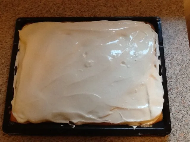 Rezept: Mandarinenkuchen auf dem Backblech Bild Nr. 2 Mandarinenkuchen auf dem Backblech - Rezept - Bild Nr. 2