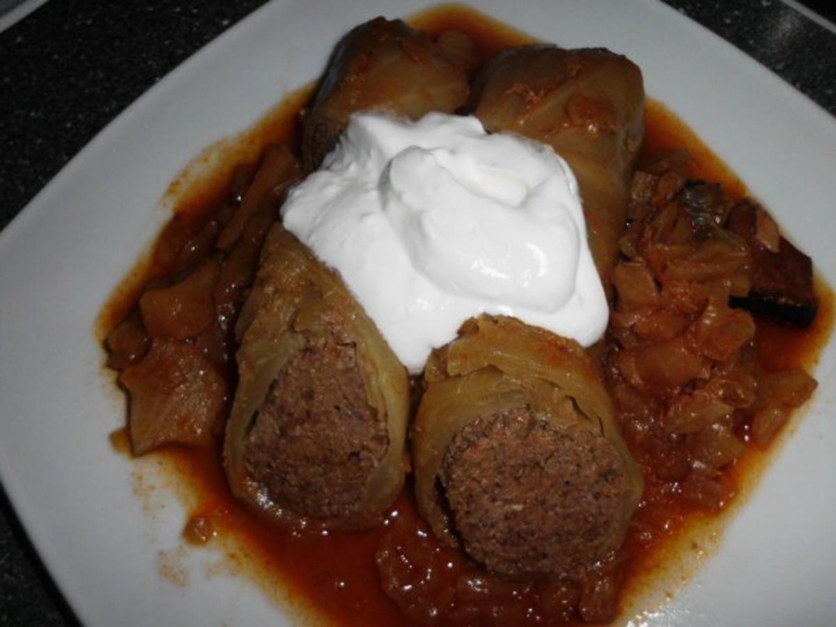 Krautrouladen aus Szeklerland  (Siebenbürgische Spezialität) - Rezept - Bild Nr. 2