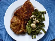 Zitronenbohnen mit Champignons - Rezept