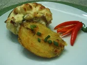 Überbackene Quarkkartoffeln - Rezept