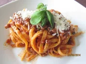 Tagliolini mit Hackfleischsauce - Rezept