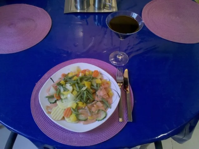 Vegetarisch: Gedämpftes Gemüse mit käsiger Tomatensoße - Rezept - Bild Nr. 8