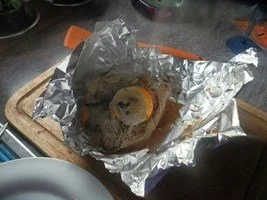 Rezept: Rehfilet mit Rotkohl und Miniklösschen Bild Nr. 4 Rehfilet mit Rotkohl und Miniklösschen - Rezept - Bild Nr. 4