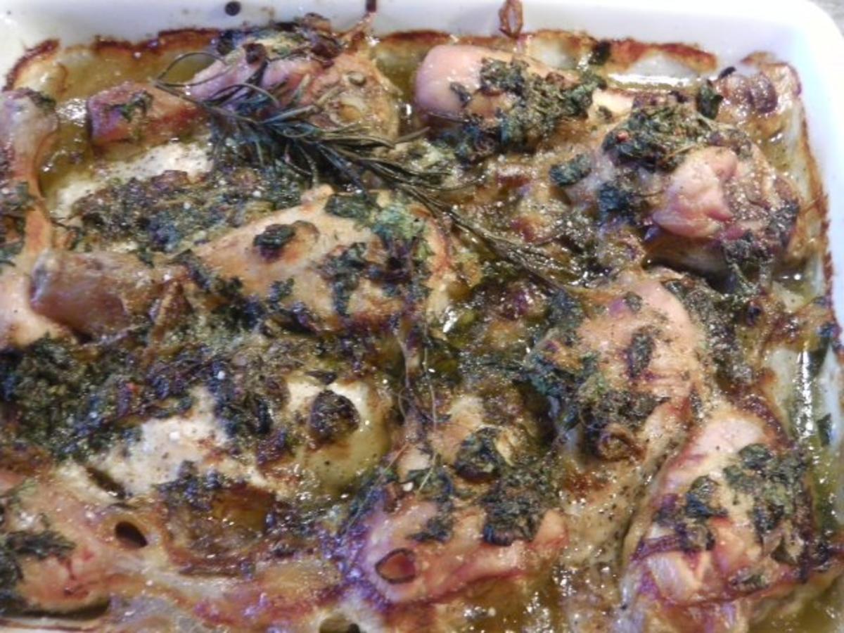 Frühlings Brathuhn mit Zitronen Kräuterbutter Pulled Chicken - einfach ...