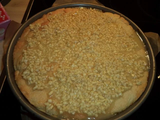 Eierlikör-Apfelkuchen mit knuspriger Krokanthaube - Rezept - Bild Nr. 14