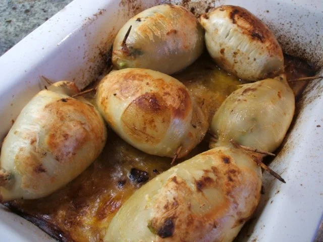 Fisch: Tintenfisch mit Kräuter(Bärlauch)Füllung - Rezept - Bild Nr. 8