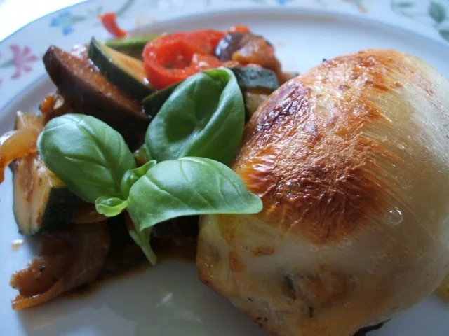 Fisch: Tintenfisch mit Kräuter(Bärlauch)Füllung - Rezept - Bild Nr. 9