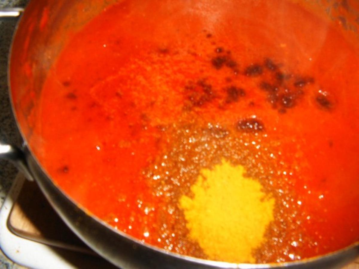 Currywurst mit selbstgemachter Soße - Rezept - Bild Nr. 8