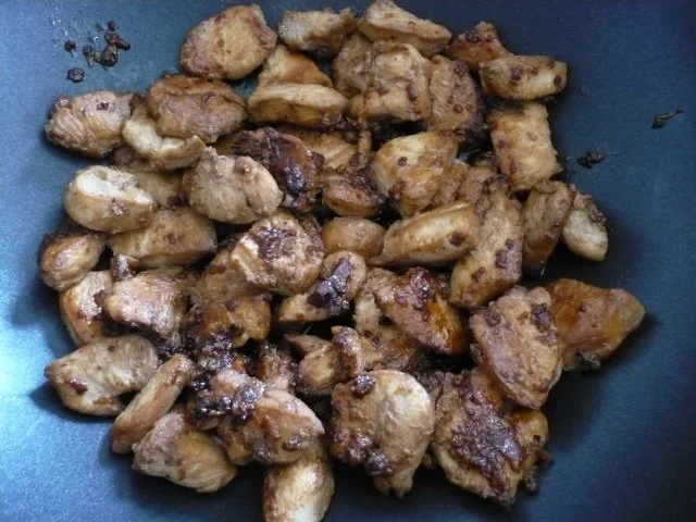 Rezept: Hähnchengeschnetzeltes aus dem Wok Bild Nr. 4 Hähnchengeschnetzeltes aus dem Wok - Rezept - Bild Nr. 4