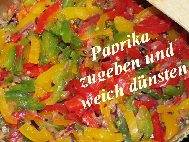 Rezept: Sisserl's ~ * Paprika-Rahmsoße * Bild Nr. 7 Sisserl's ~ * Paprika-Rahmsoße * - Rezept - Bild Nr. 7