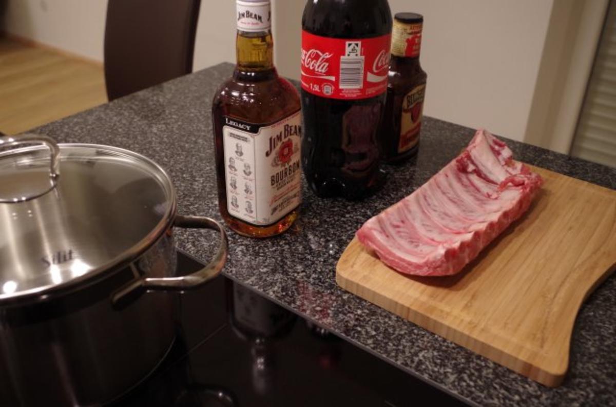 Whiskey Cola Spare Ribs Rezept Mit Bild Kochbar De