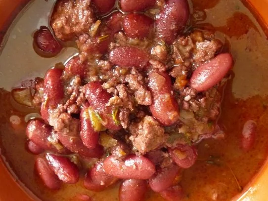 Vegan mit Sojaflocken : Chili Non Carne - Rezept