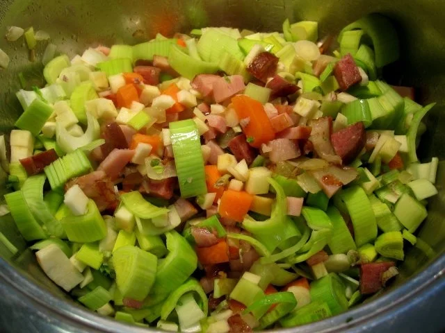 Kartoffelsuppe mit Kasseler und Lauch - Rezept - Bild Nr. 6