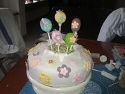 Frühlingstorte (mit Schokoladigem Inhalt) - Rezept