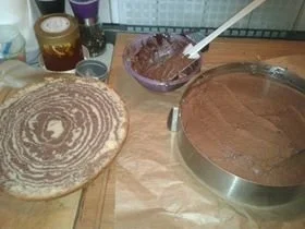 Rezept: Frühlingstorte (mit Schokoladigem Inhalt) Bild Nr. 8 Frühlingstorte (mit Schokoladigem Inhalt) - Rezept - Bild Nr. 8