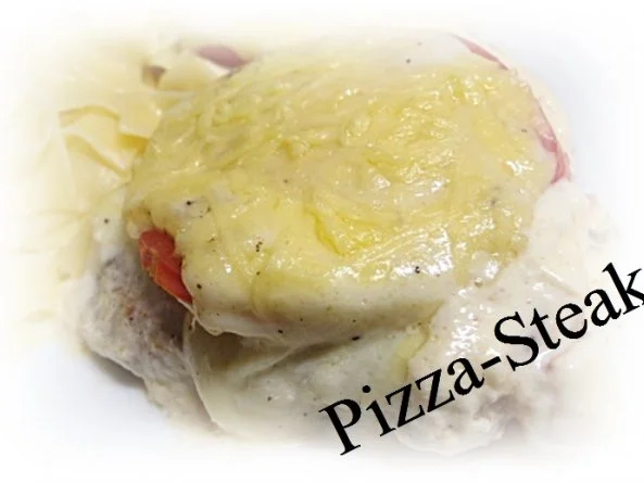 Rezept: Sisserl’~ * Pizza-Steaks * ( aus der Lende ) Sisserl’~ * Pizza-Steaks * ( aus der Lende ) - Rezept