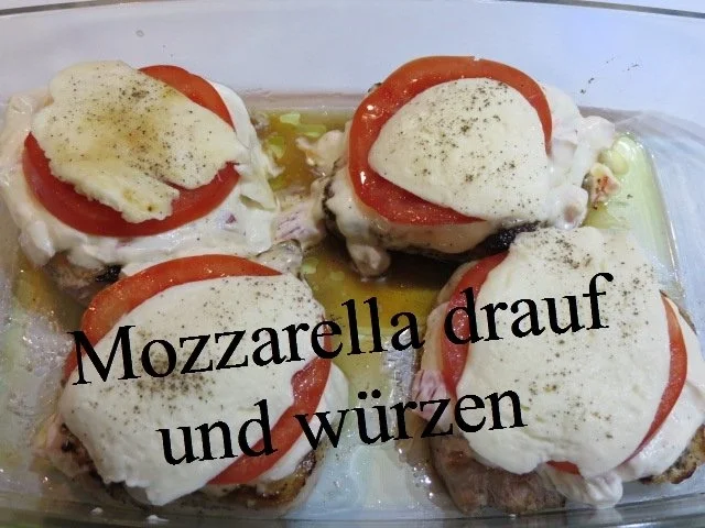 Rezept: Sisserl’~ * Pizza-Steaks * ( aus der Lende ) Bild Nr. 7 Sisserl’~ * Pizza-Steaks * ( aus der Lende ) - Rezept - Bild Nr. 7