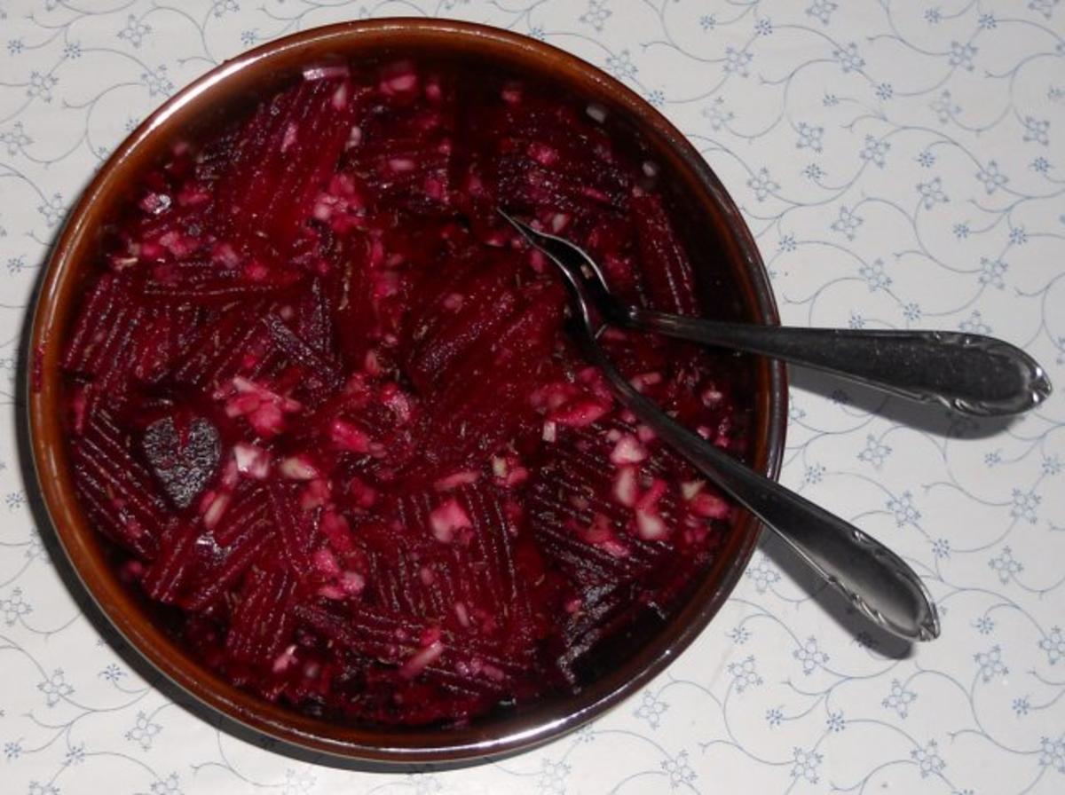 Rote - Beete - Salat à la "Oòrndrasch" (Rzpt. um 1977) - Rezept - Bild Nr. 20