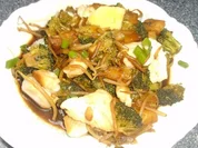 Asiatische Fisch/Gemüsepfanne - Rezept