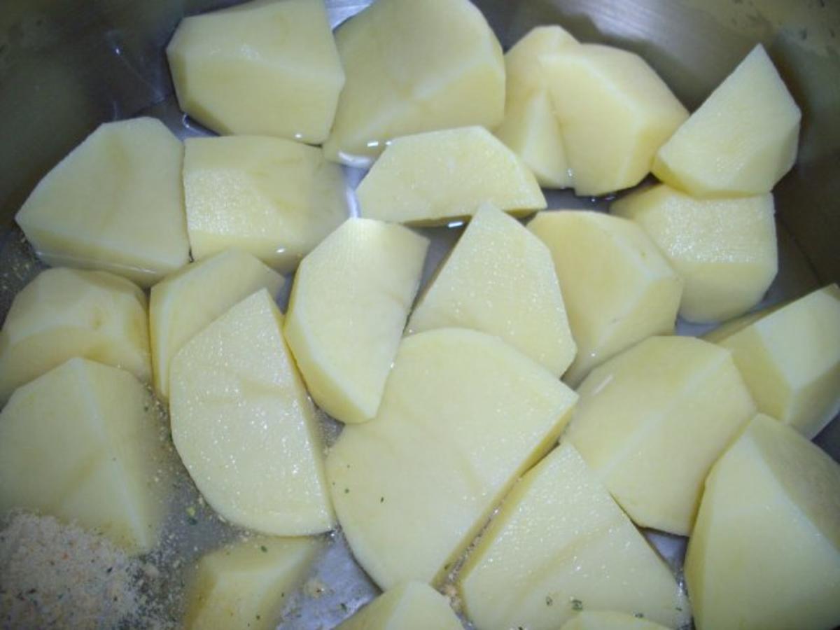 möhren-kartoffelstampf mit apfelmus - Rezept - Bild Nr. 2