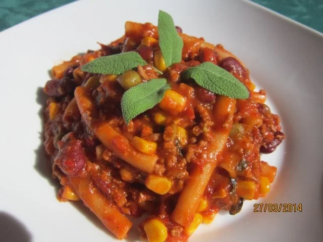 Scharfer Nudeltopf - Rezept