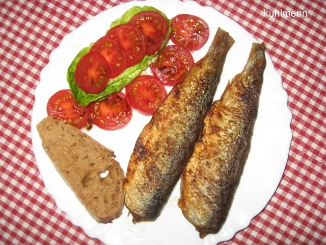 Grüner Ostseehering nach Müllerinart - Rezept