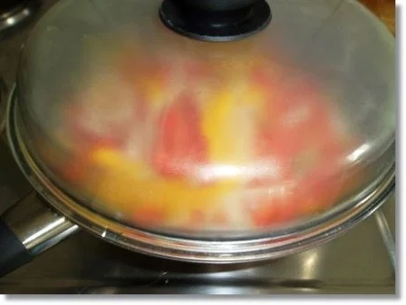 Rezept: Bunter Paprikasalat mit Zwiebeln Bild Nr. 9 Bunter Paprikasalat mit Zwiebeln - Rezept - Bild Nr. 9