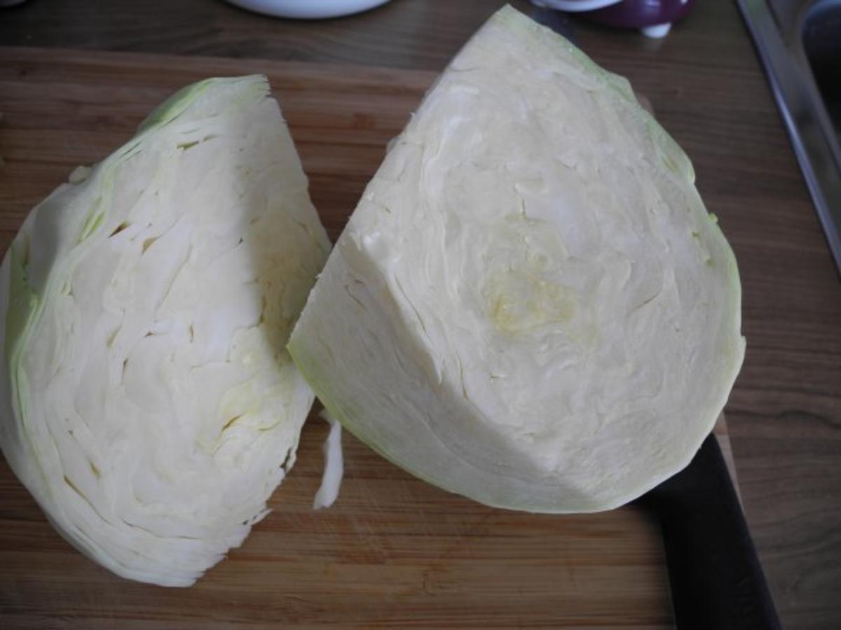 Vegan : Geschmortes Kraut mit Kartoffelwürfel - Rezept - Bild Nr. 4