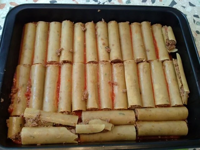 Cannelloni mit Hackfleischfüllung - Rezept - Bild Nr. 4