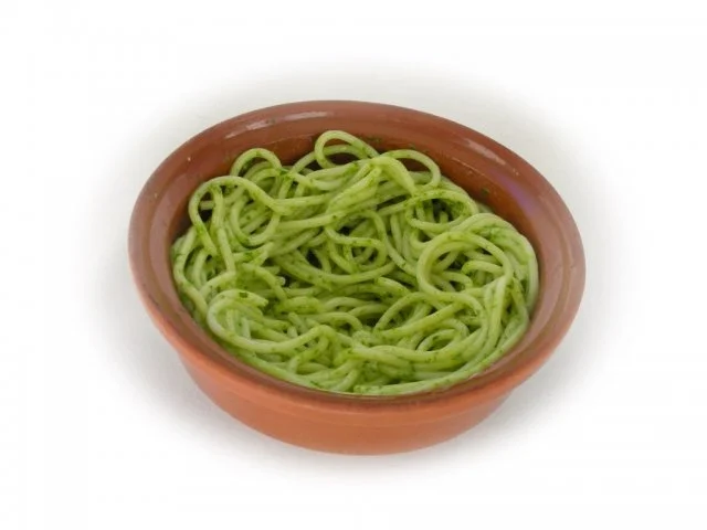 Rezept: Überbackene Spaghetti-Nester mit Spargel, Bärlauch, Hühnerfleisch.. Bild Nr. 10 Überbackene Spaghetti-Nester mit Spargel, Bärlauch, Hühnerfleisch.. - Rezept - Bild Nr. 10