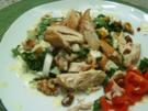 Chicoree-Hähnchensalat - Rezept