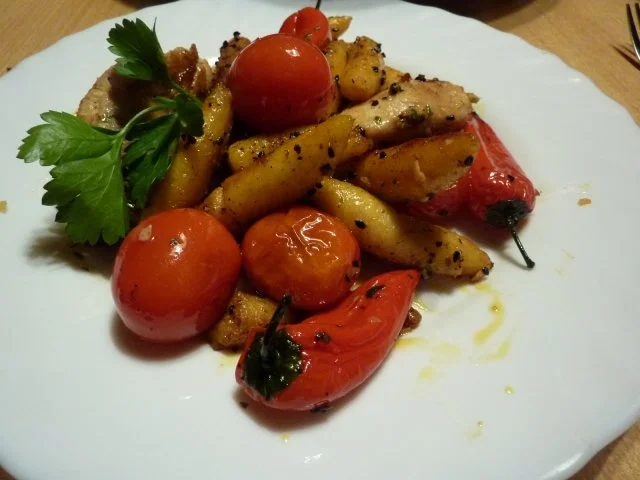 FL/Pute: Putenpfanne mit Schupfnudeln - Rezept - Bild Nr. 4