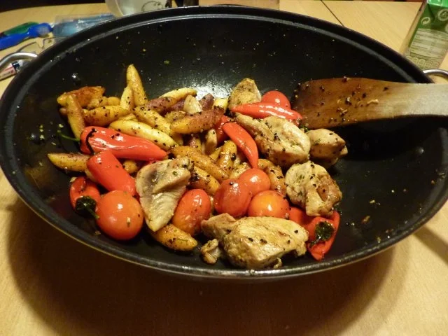 FL/Pute: Putenpfanne mit Schupfnudeln - Rezept - Bild Nr. 3