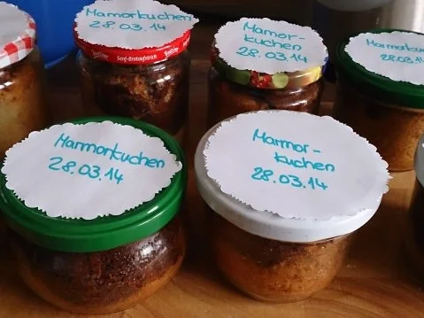 Marmor-Kuchen im Glas - Rezept - Bild Nr. 2