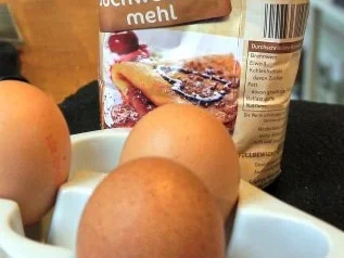 Buchweizencrepes "Cordon Bleu" mit Thymian-Bröseln - Rezept - Bild Nr. 2