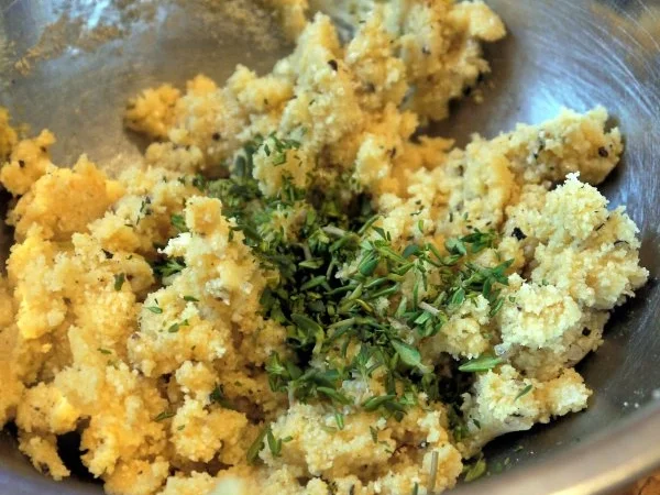 Buchweizencrepes "Cordon Bleu" mit Thymian-Bröseln - Rezept - Bild Nr. 12