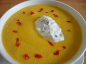 feines Möhrensüppchen mit Ricotta - Rezept