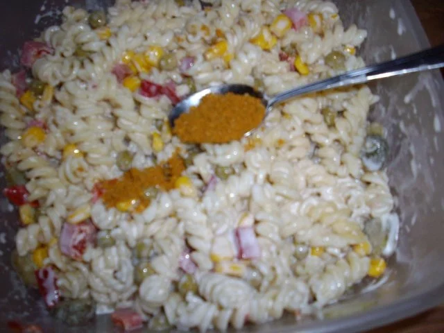 pikanter nudelsalat - Rezept - Bild Nr. 2