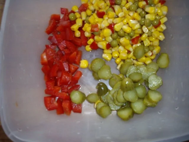 pikanter nudelsalat - Rezept - Bild Nr. 4