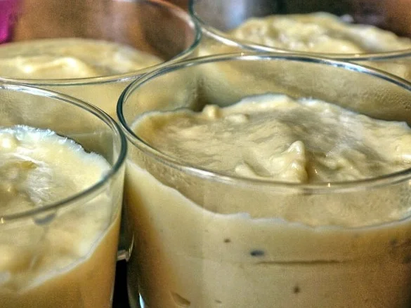 Tonka-Pudding mit Rhabarber-Kompott - Rezept - Bild Nr. 7