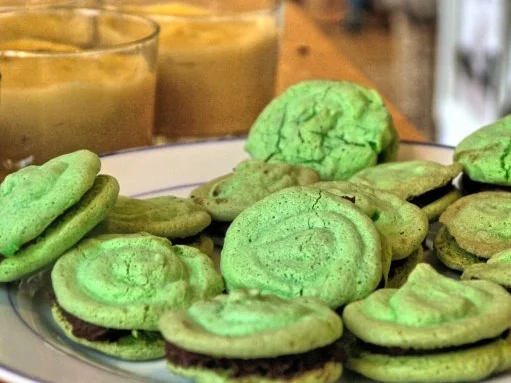 Pfefferminz-Macarons - Rezept - Bild Nr. 13