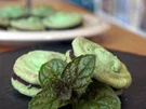 Pfefferminz-Macarons - Rezept