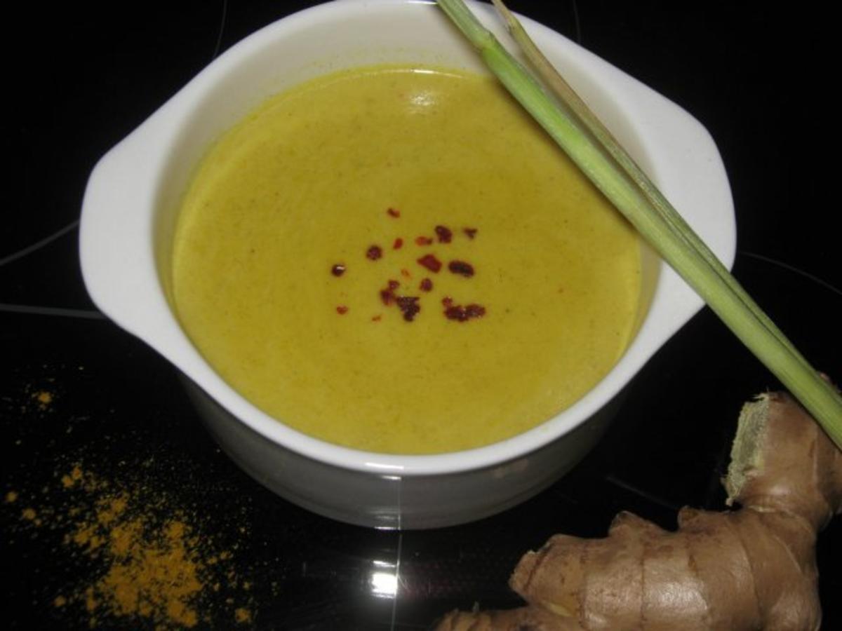 Kokos-Curry-Suppe - Rezept