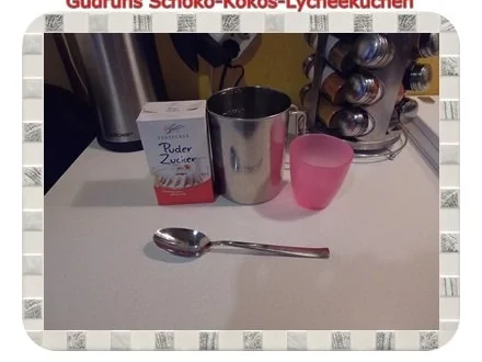 Rezept: Kuchen: Schoko-Kokos-Lycheekuchen Bild Nr. 13 Kuchen: Schoko-Kokos-Lycheekuchen - Rezept - Bild Nr. 13