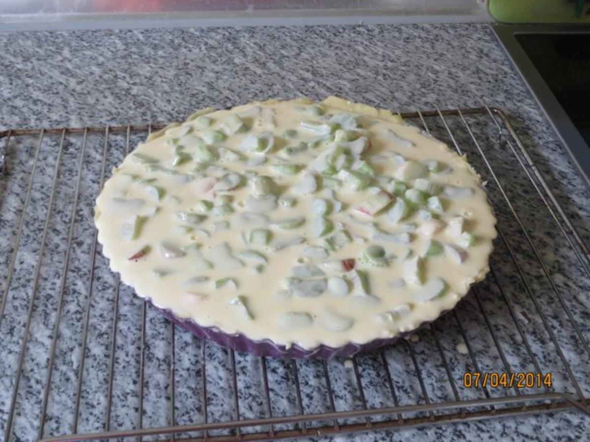 Bilder für Rhabarber-Tarte - Rezept