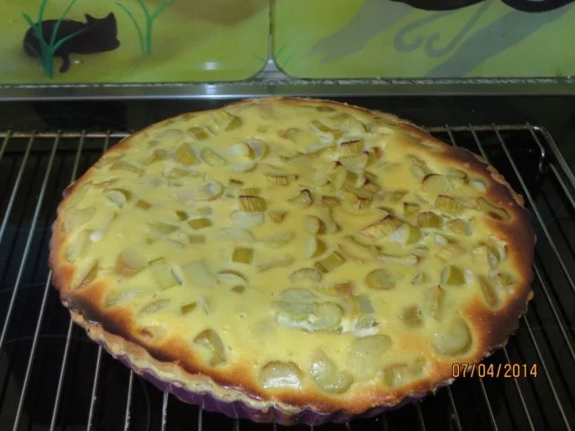 Rhabarber-Tarte - Rezept - Bild Nr. 2